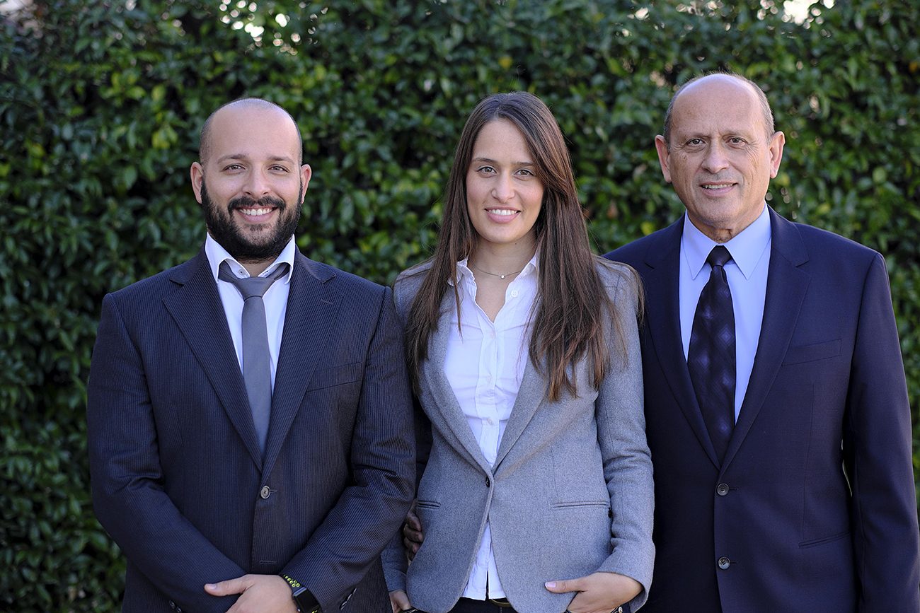 Equip directiu del grup Dínamis: Jordi, Meritxell i Roc Lleixà